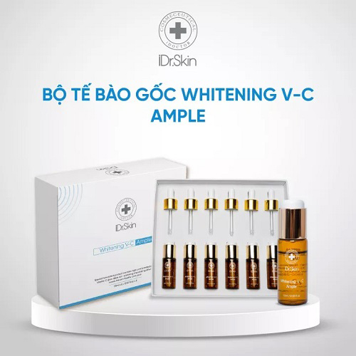 Tế bào gốc trắng sáng da Whitening VC Ample IDr Skin