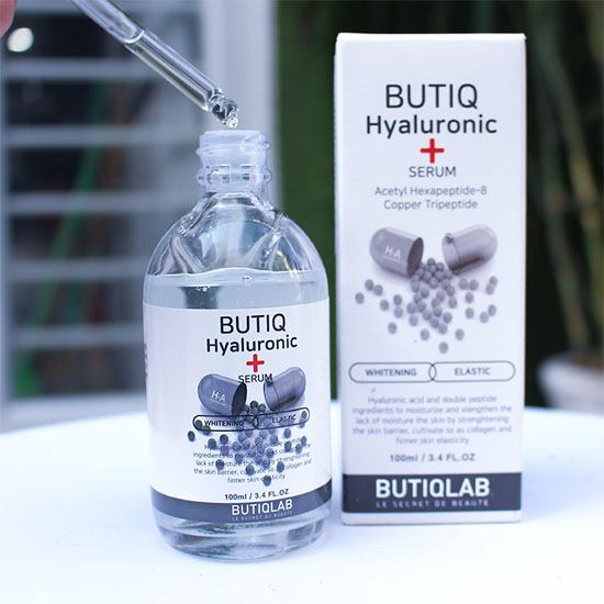 Serum Hyaluronic cấp ẩm chống lão hoá Butiq Lab Hàn Quốc