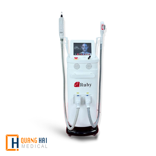Máy triệt lông DPL & Xóa Xăm Laser YAG Ruby