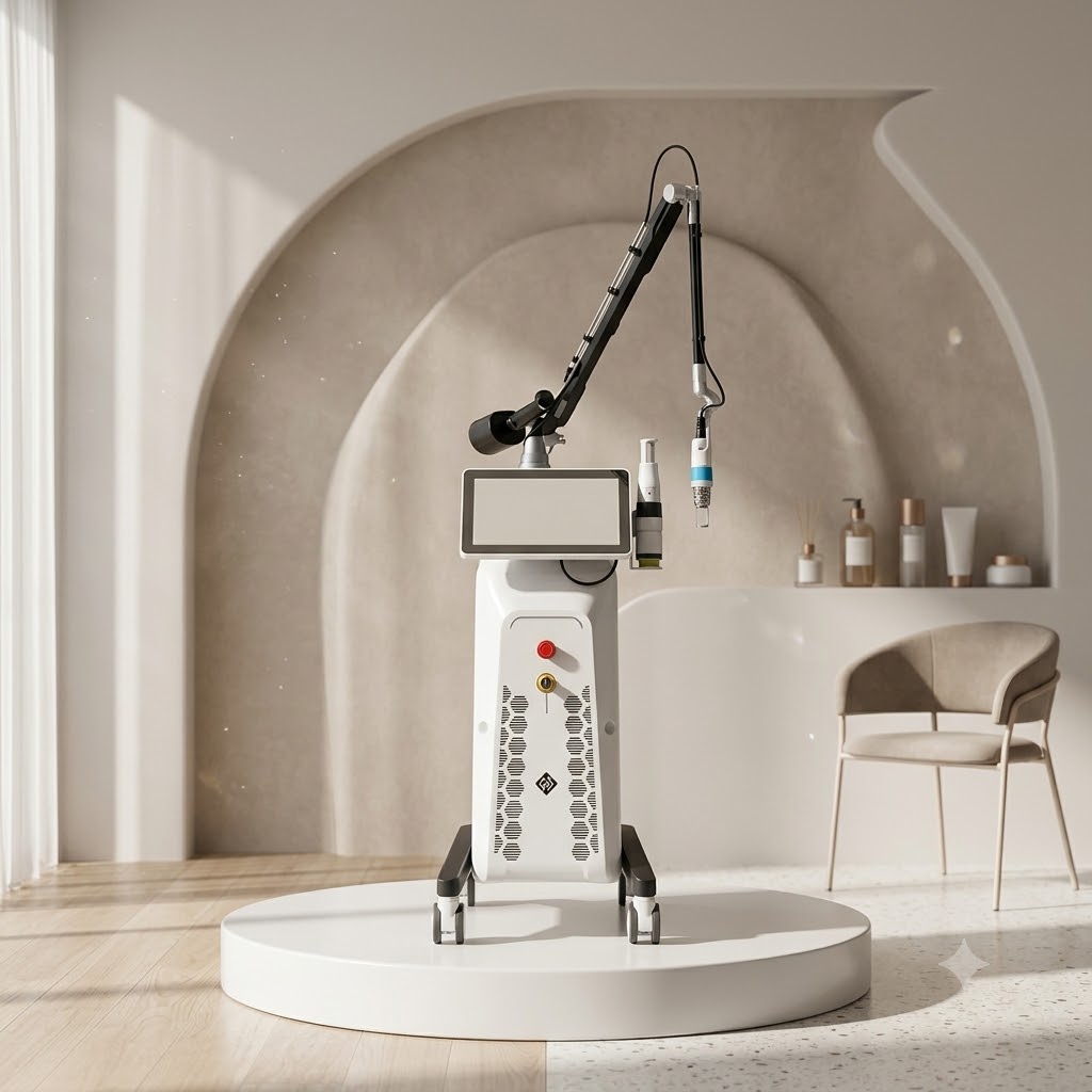 Máy Laser xóa xăm hỗ trợ điều trị da Pico Vincent 